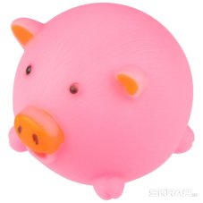 Игрушка-пищалка для животных Свинка